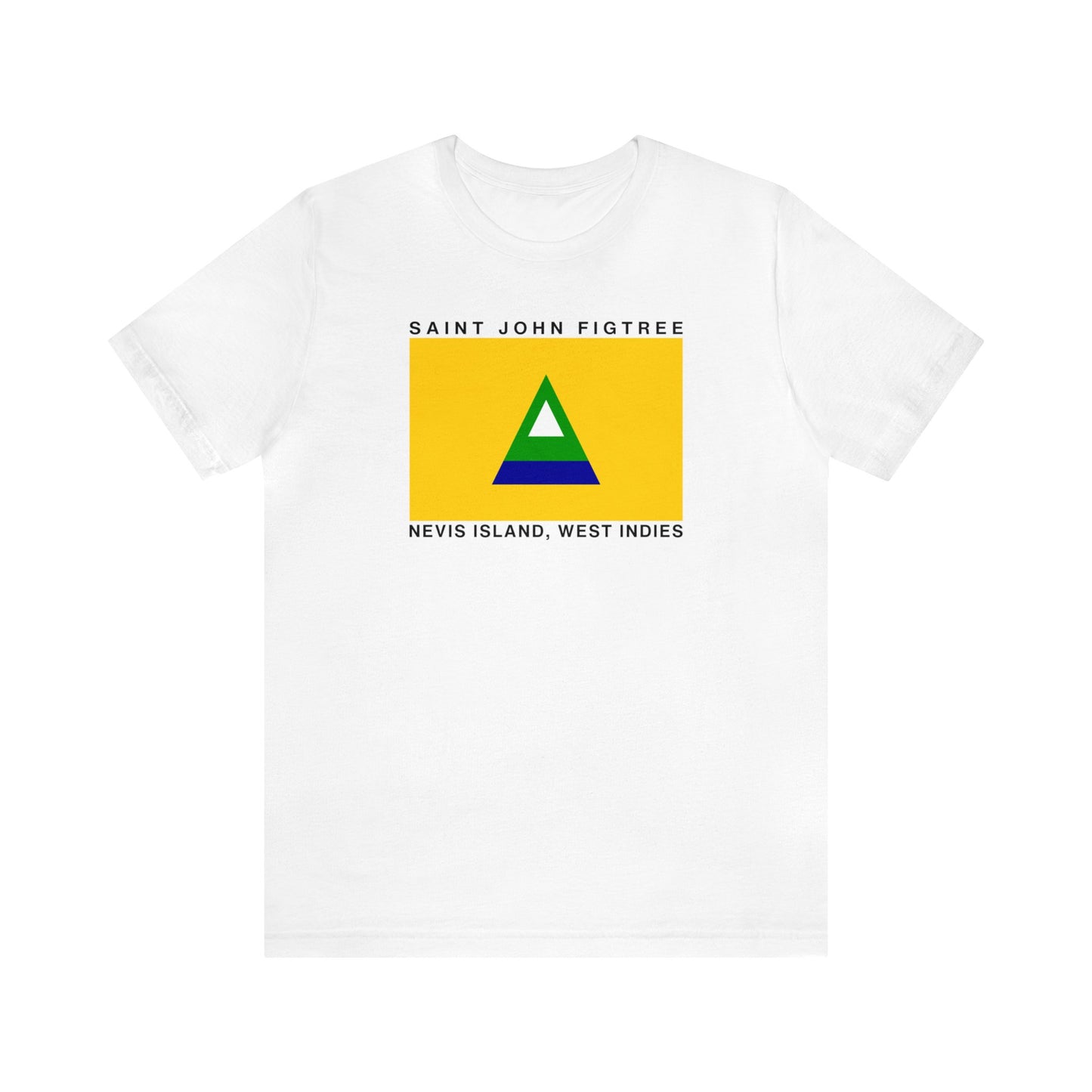 Saint John Figtree: Flag-on-Front (White)
