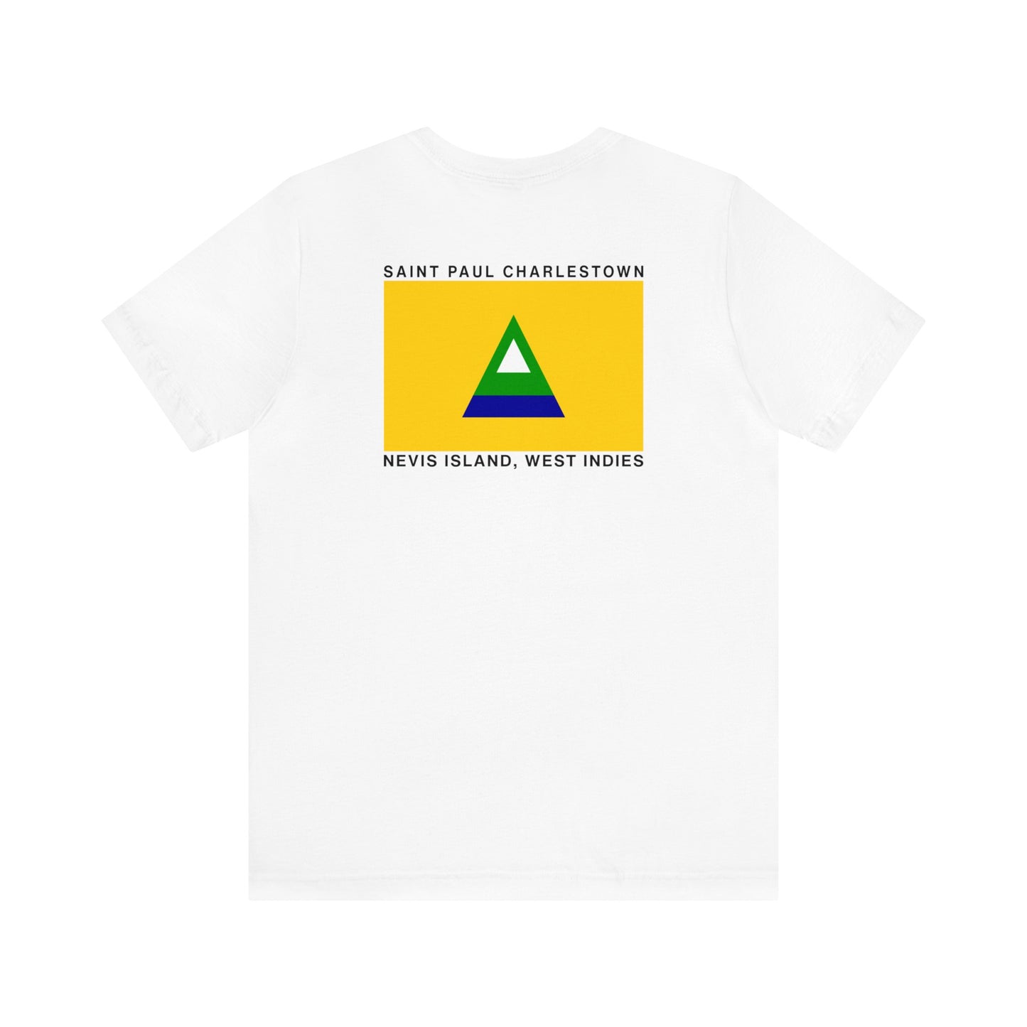 Saint Paul Charlestown: Flag-on-Back (White)