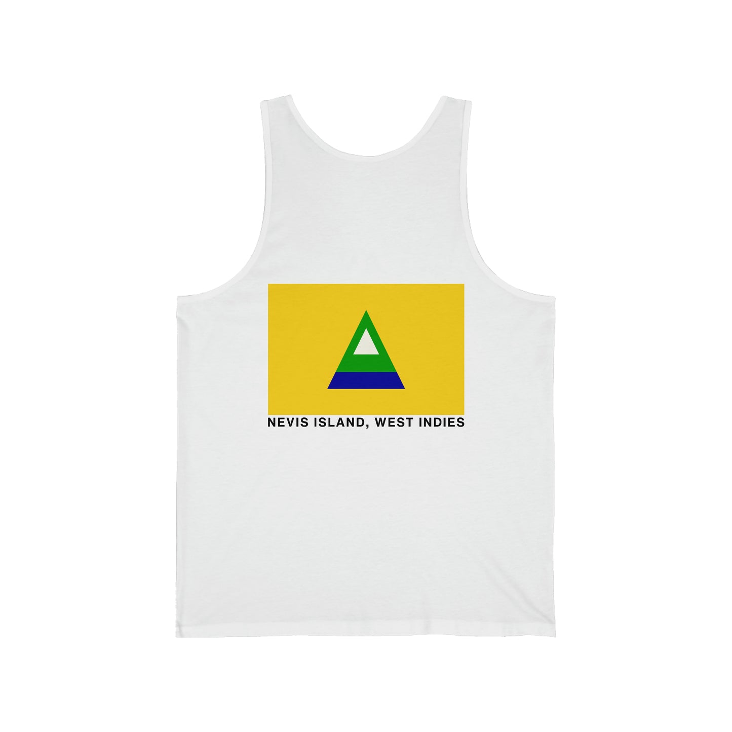 Unisex Jersey Tank-Top (White)