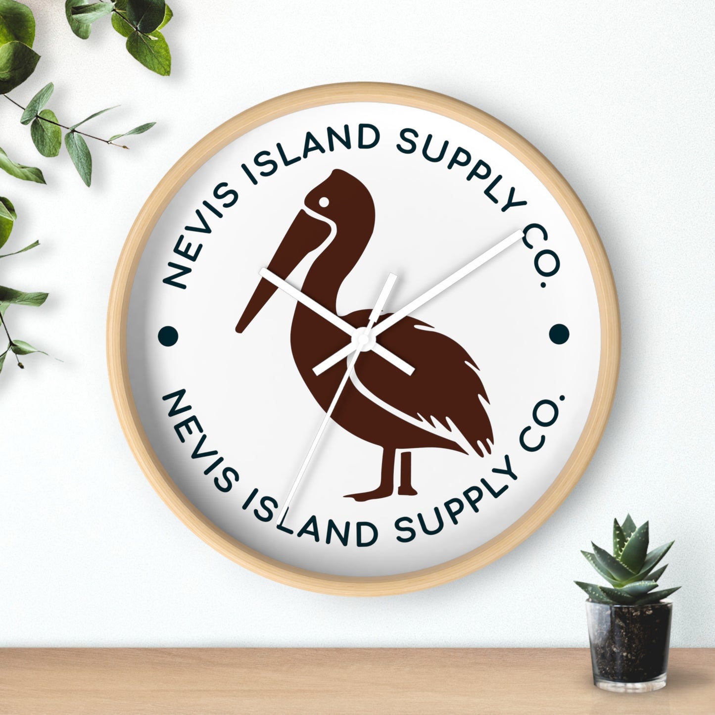 Wall Clock - Nevis Island Supply Company
