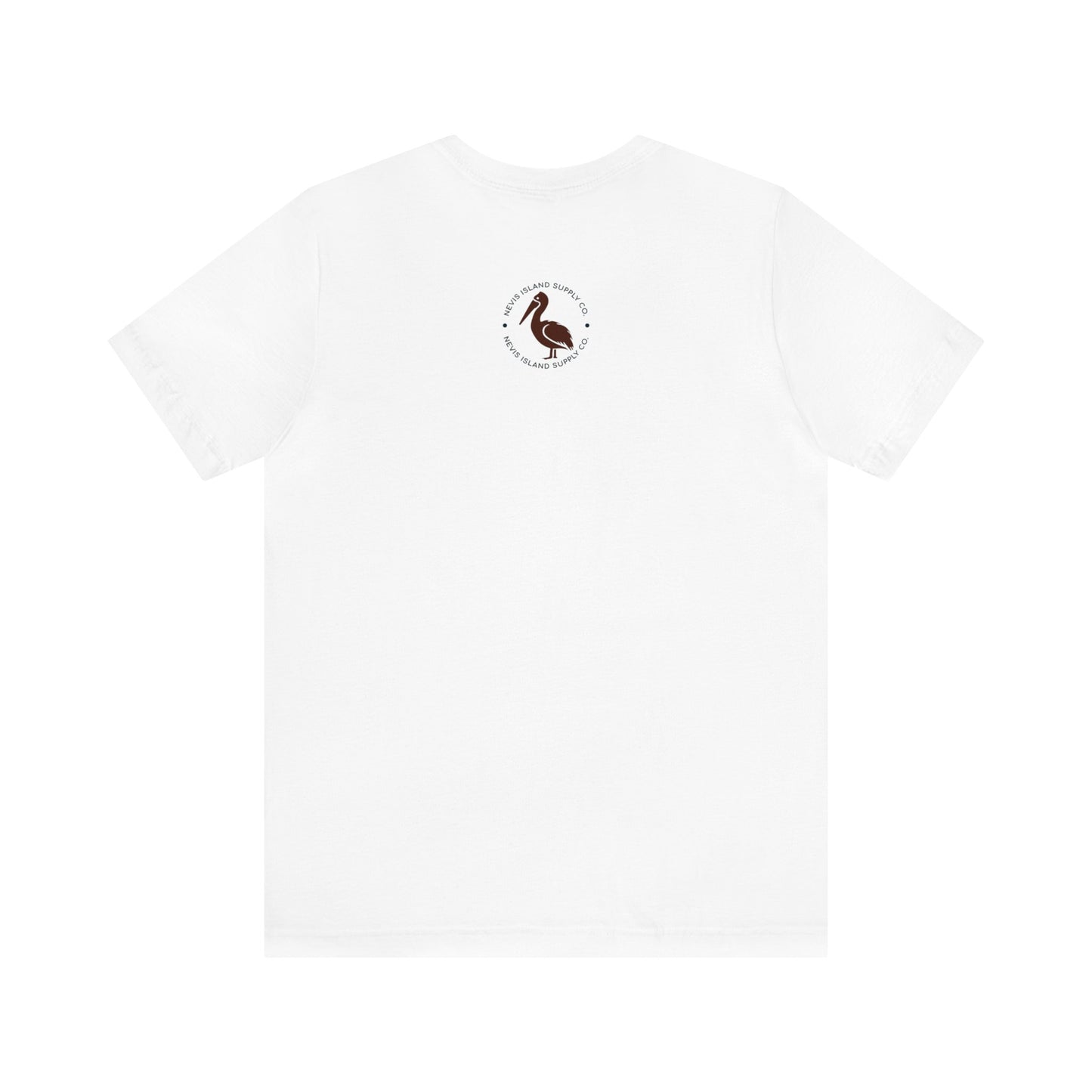 Pinneys Beach: Flag-on-Front (White)