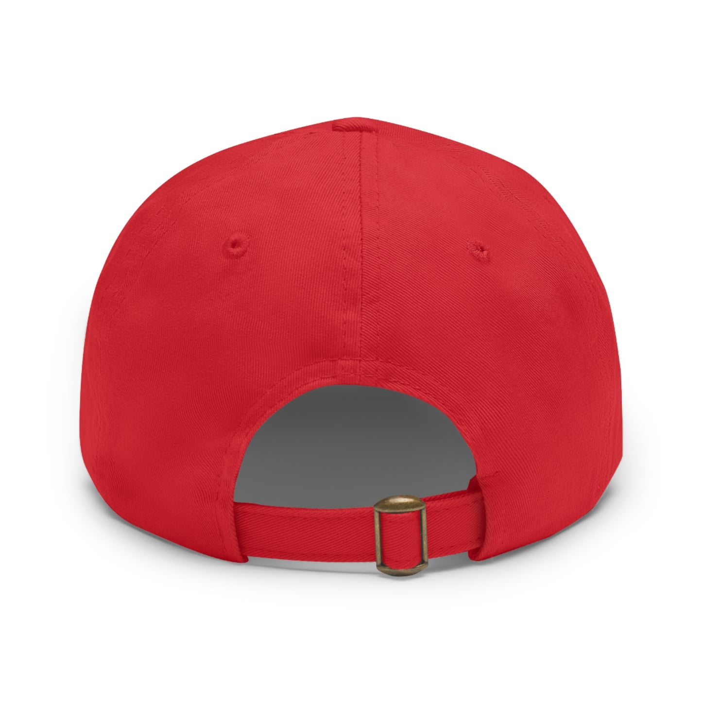 Nevis Flag Leather Patch Dad Hat — 'Nevis Island, West Indies'