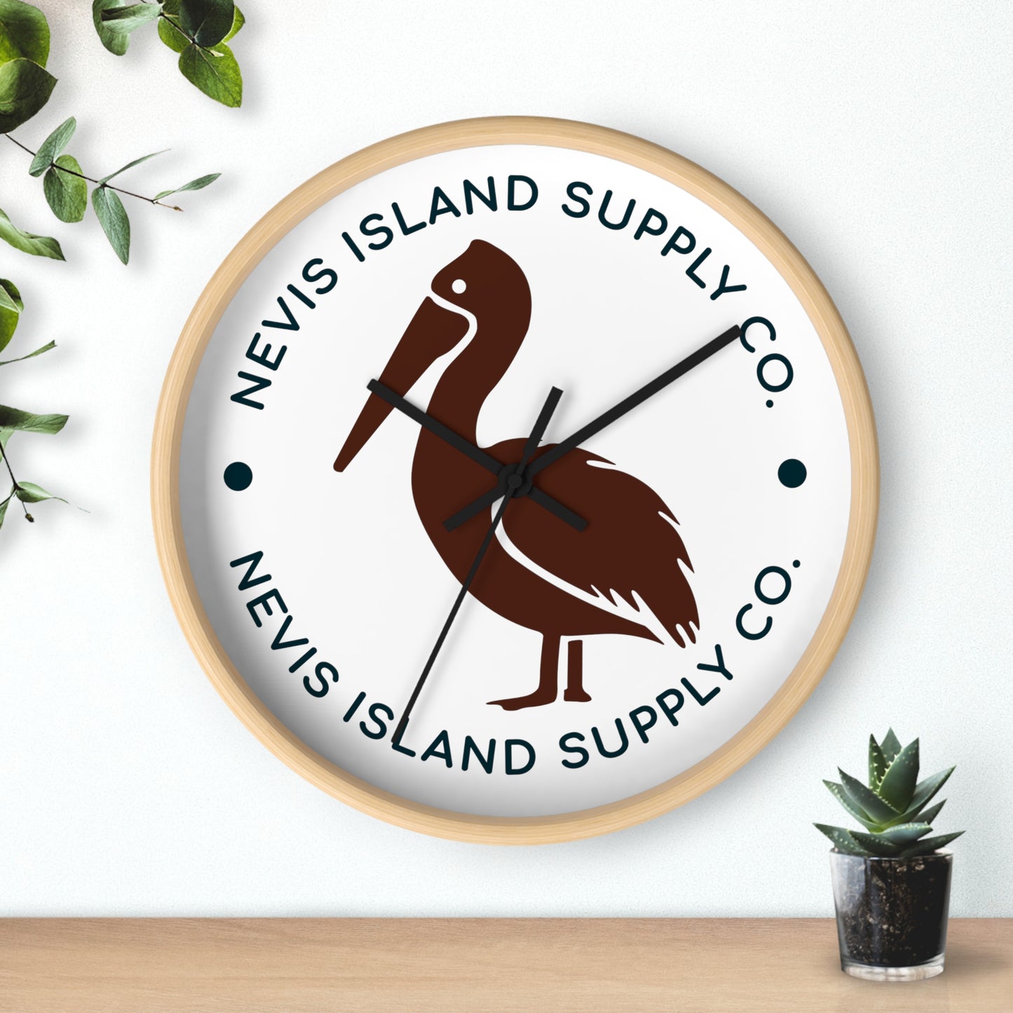 Wall Clock - Nevis Island Supply Company